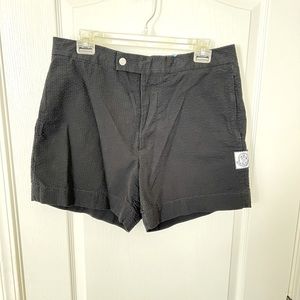 $1095 Authentic MONCLER Made in ITALY Men’s Navy Blue Button Shorts Sz.3 (33X17)